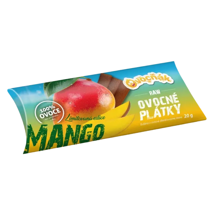 Ovocňák Ovocné plátky jablko mango 20 g